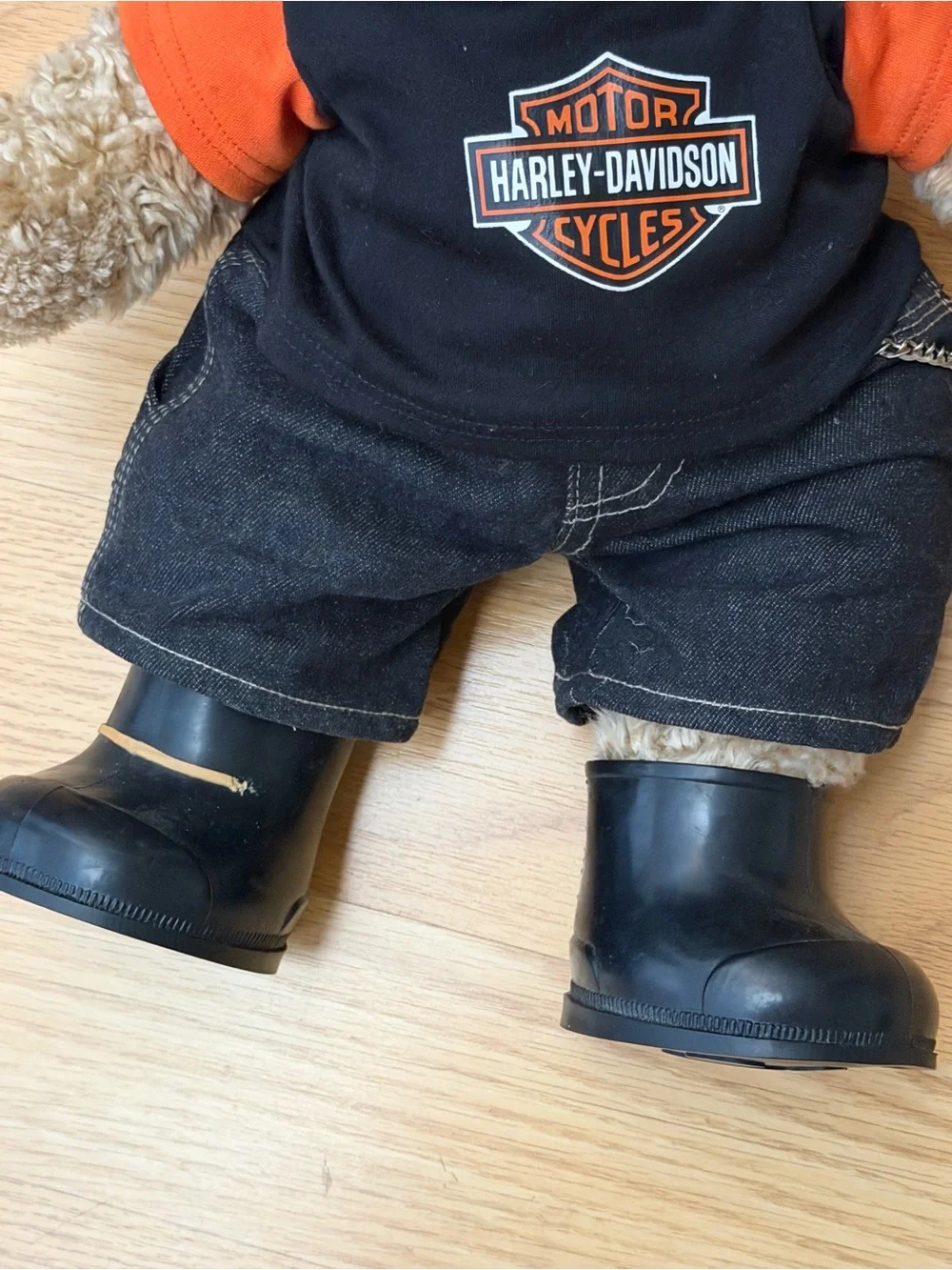 vintage Harley-Davidson de Build-A-Bear